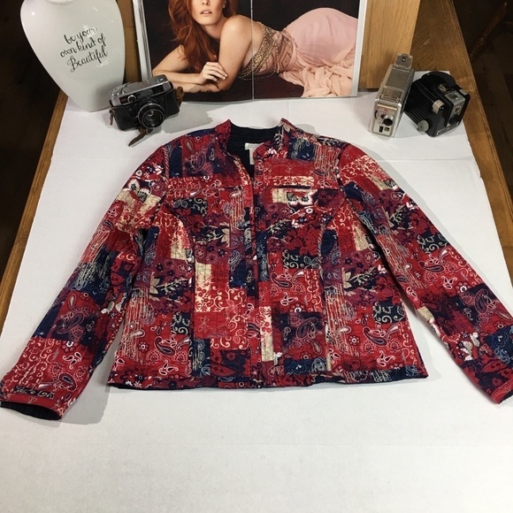 Christopher & Banks Reversible Jacket - Picture 1 of 8